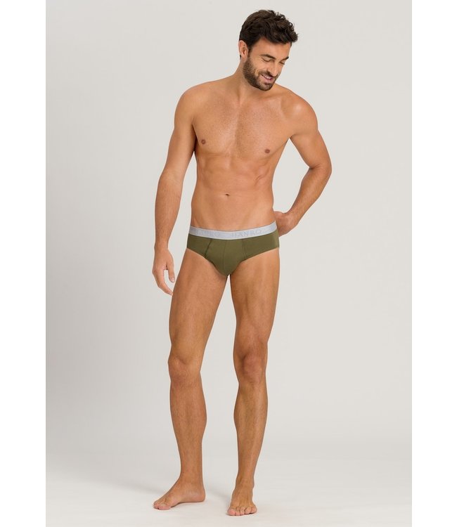 Cotton Essentials Briefs 2-Pack Labradorblue/Moss (073075)