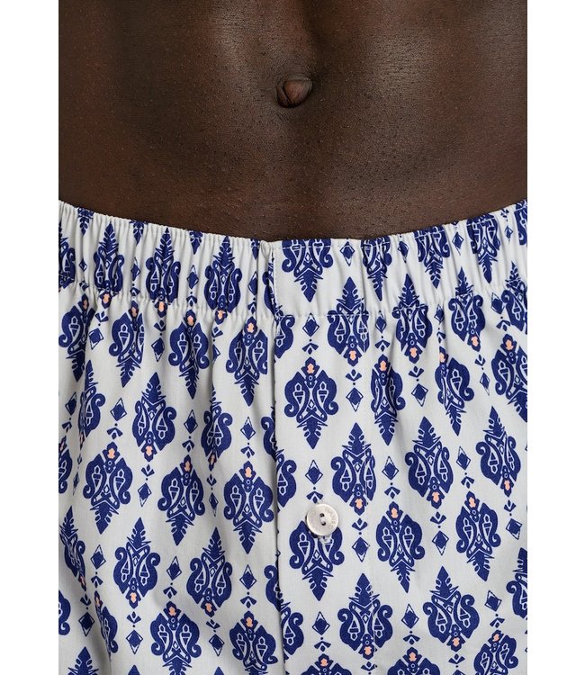 Fancy Woven Boxer Modern Ornament (074013)