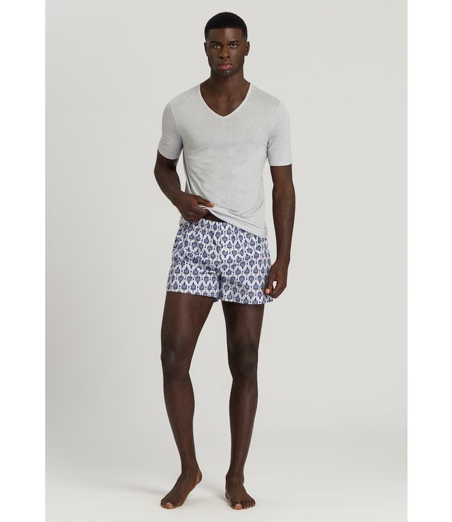 Fancy Woven Boxer Modern Ornament (074013)