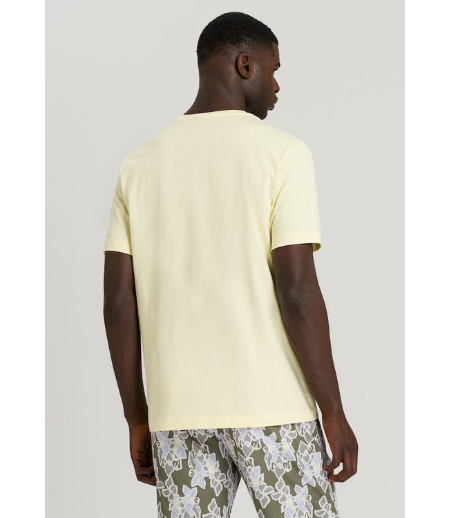 Living Shirts Short Sleeve Shirt Pastel Yellow (075050)