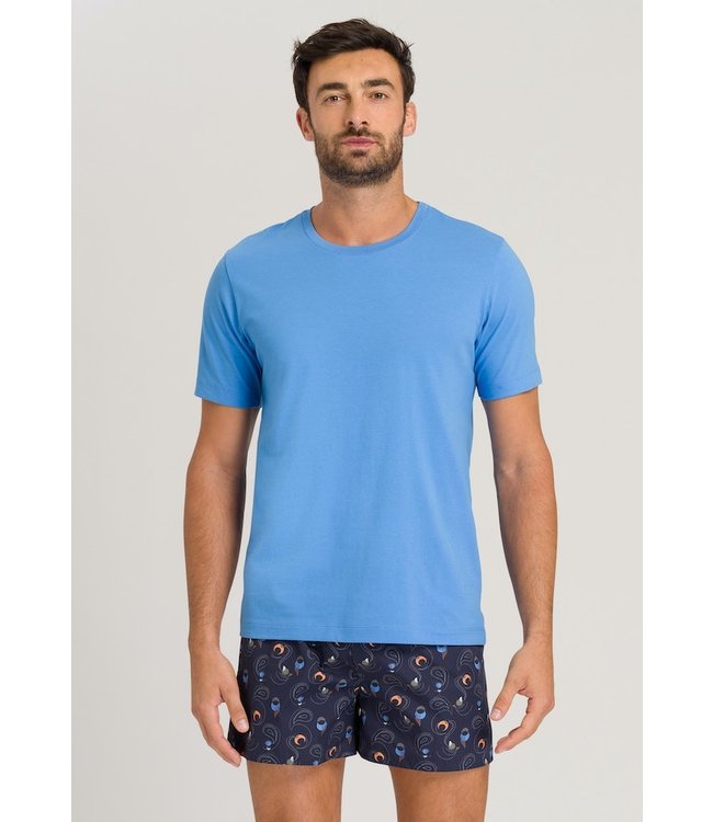 Living Shirts  Short Sleeve Shirt Sailing Blue