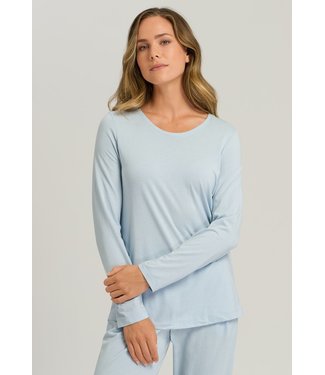 Sleep & Lounge Long Sleeve Shirt Misty Blue