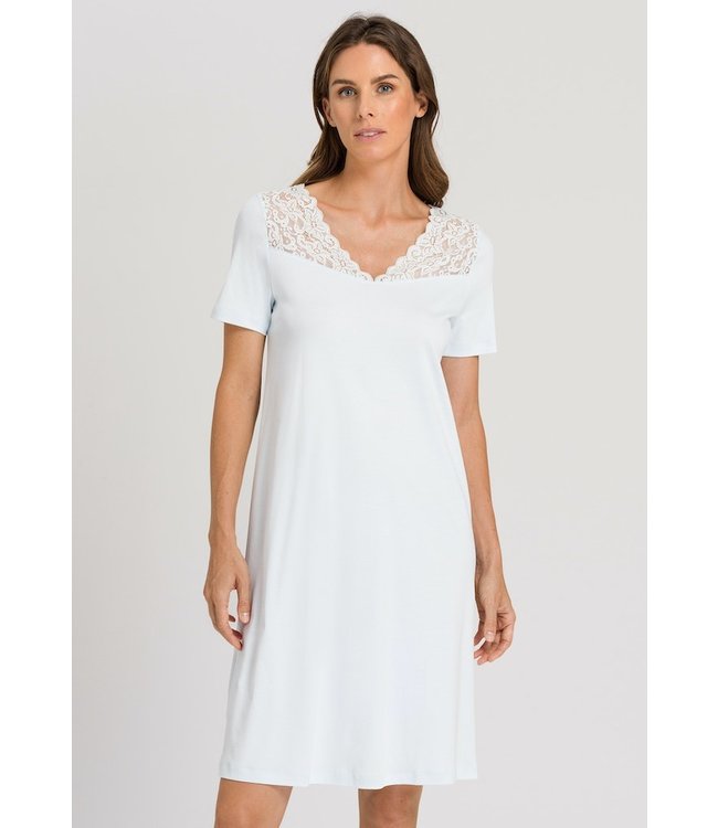 Moments Short Sleeve Nightdress Cool Blue