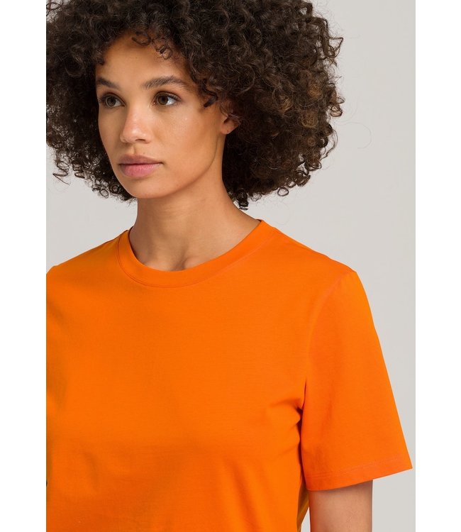 Natural Short Sleeve Shirt Juicy Orange (078662)