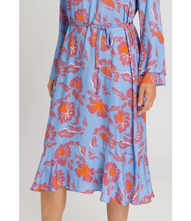 Sunny Vibes Long Sleeve Dress Vivid Flowers (078731)