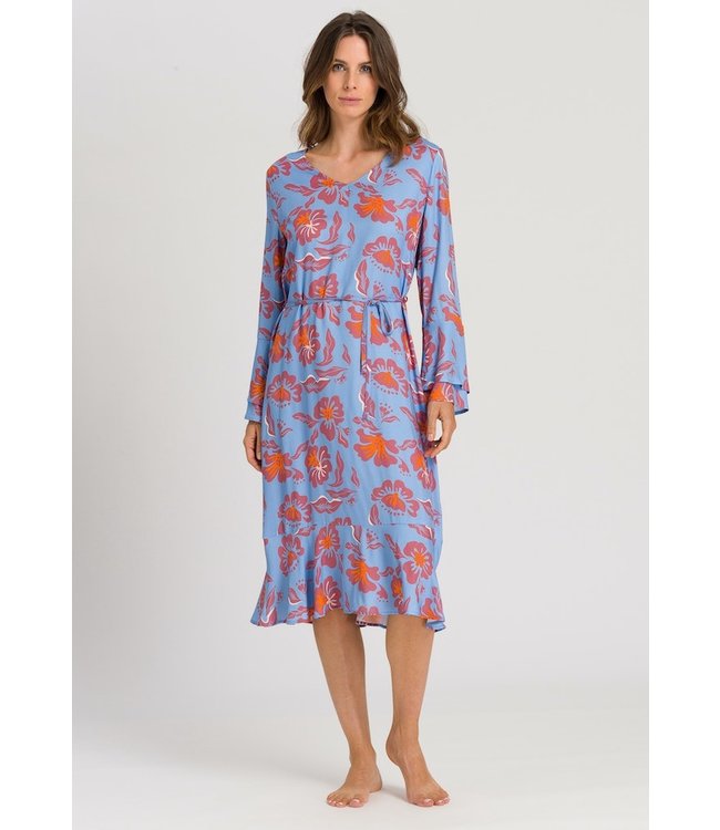 Sunny Vibes Long Sleeve Dress Vivid Flowers (078731)