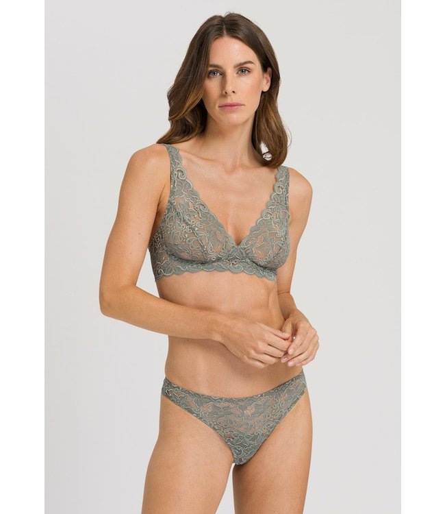 Moments Soft Cup Bra Antique Green