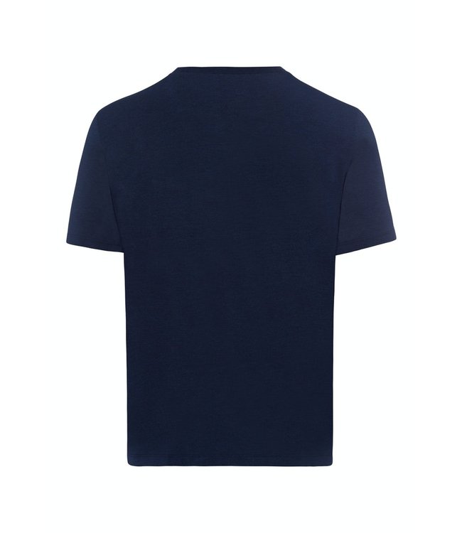 Casuals Shirt V-Neck Deep Navy (075035)