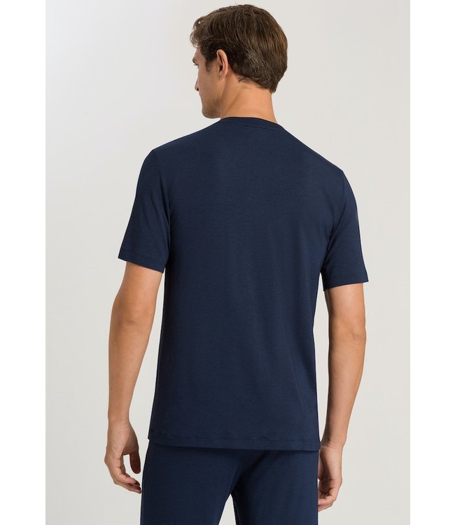 Casuals Shirt V-Neck Deep Navy (075035)