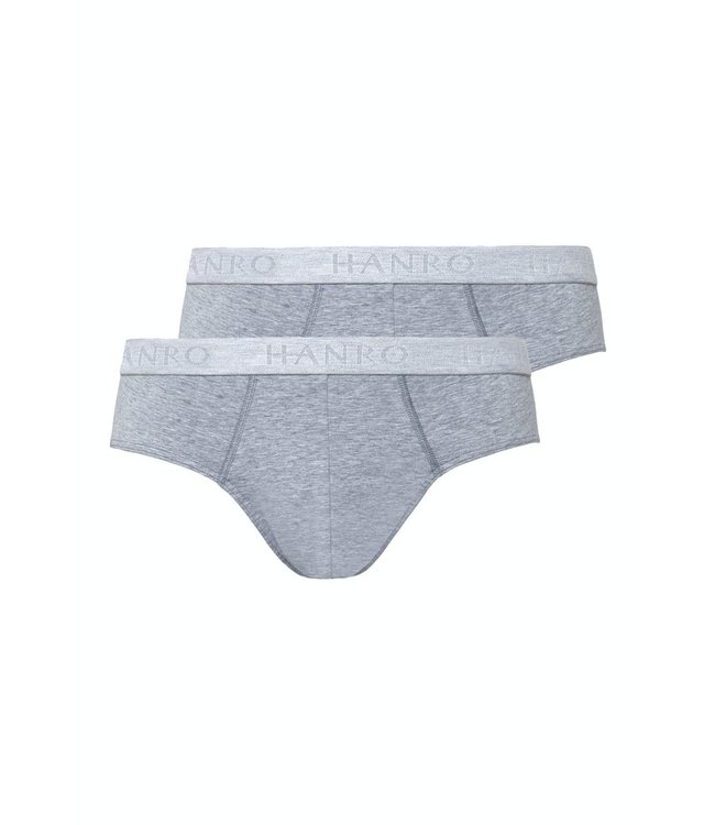 Cotton Essentials Briefs 2-Pack Light Melange (073075)