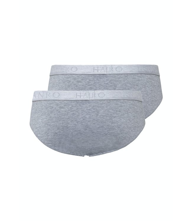 Cotton Essentials Briefs 2-Pack Light Melange (073075)