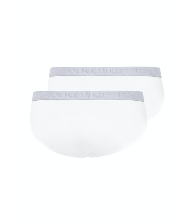 Hanro Cotton Essentials Briefs 2-Pack White (073075)
