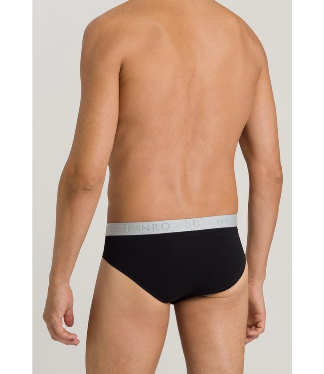 Cotton Essentials Briefs 2-Pack Black (073075)