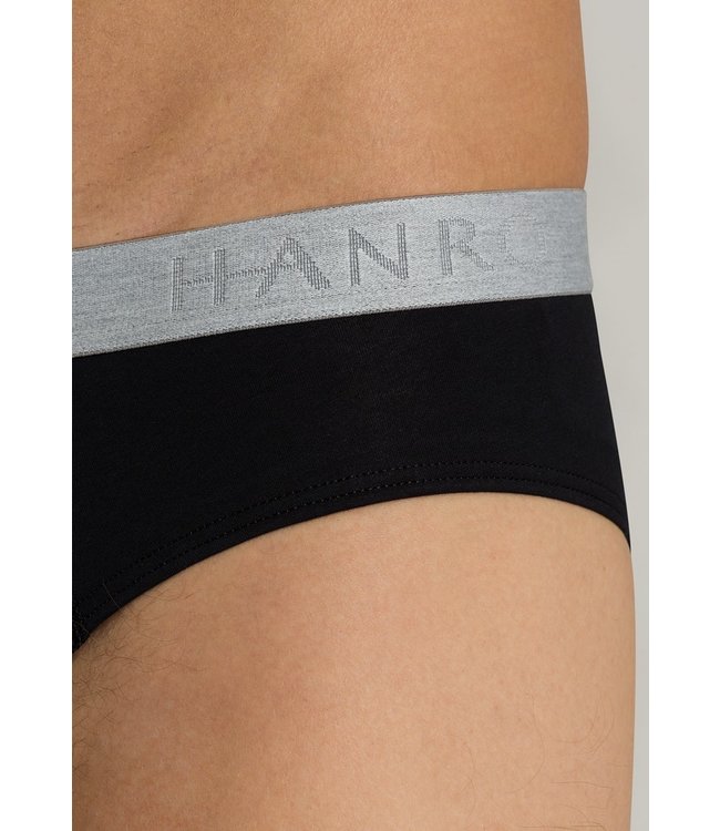 Cotton Essentials Briefs 2-Pack Black (073075)