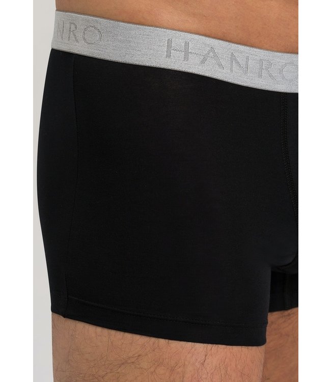 Hanro Cotton Essentials Pants 2-Pack Black (073078)