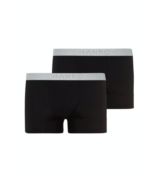 Cotton Essentials Pants 2-Pack Black (073078)