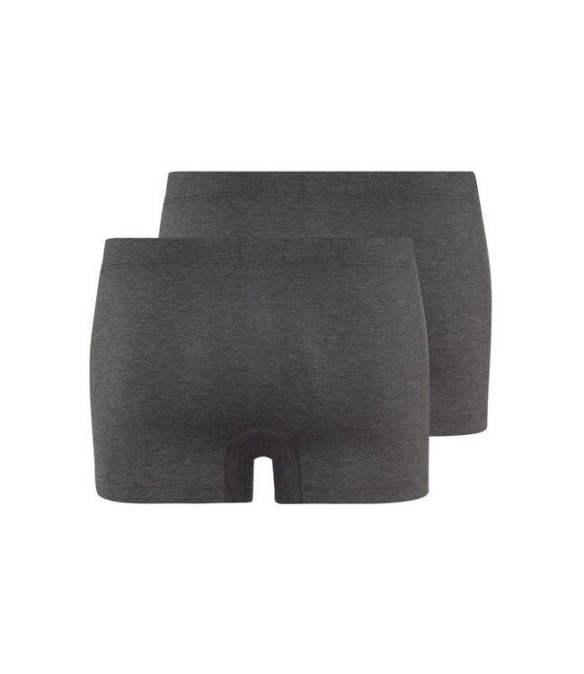 Cotton Essentials Pants 2-Pack Coal Melange (073079)