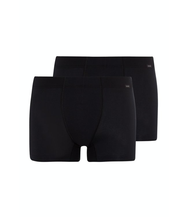 Cotton Essentials Pants 2-Pack Black (073079)