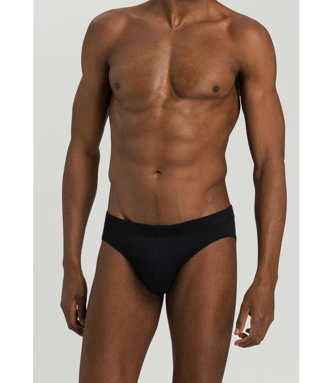 Sea Island Cotton Brief Black