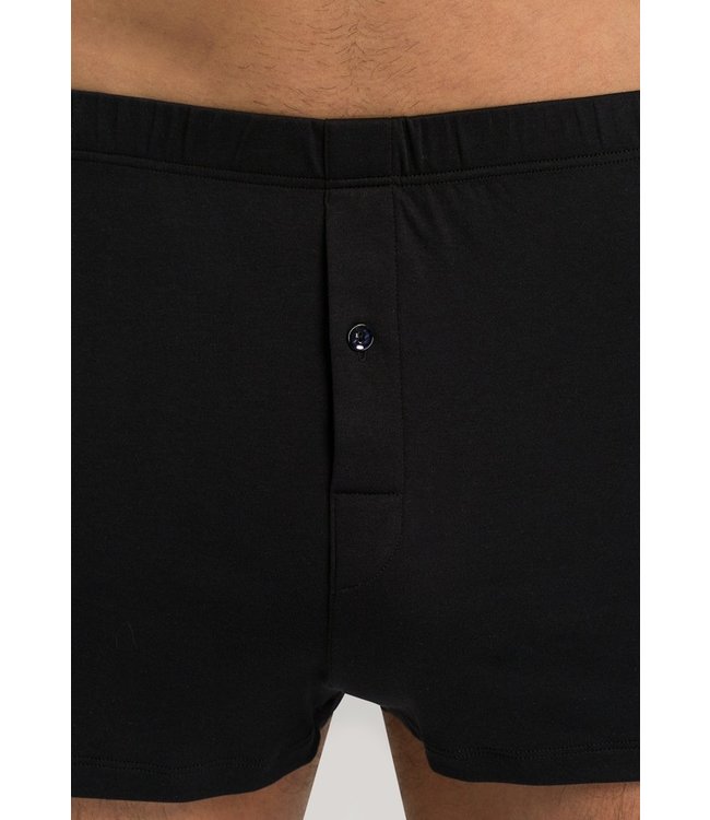 Sea Island Cotton Boxer Black (073172)