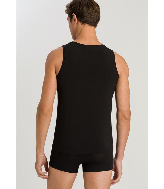 Hanro Natural Function Tank Top Black (073183)