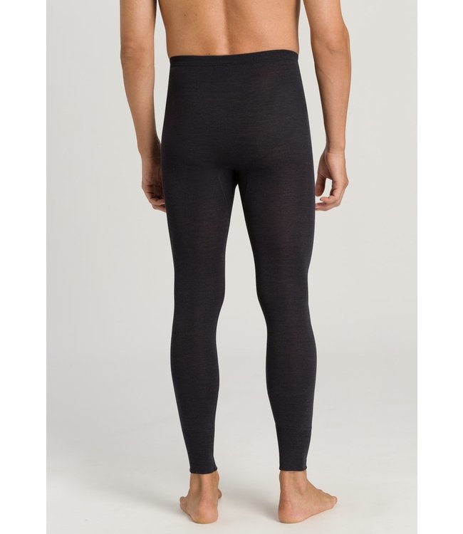 Hanro Woolen Silk Longleg Anthracite (073412)