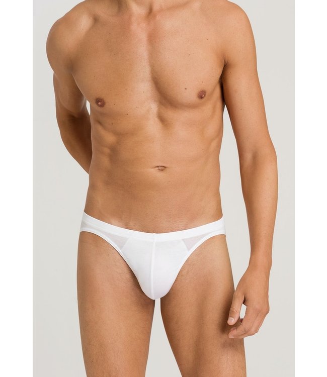 Cotton Sporty Mini Brief White