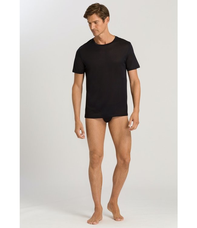 Cotton Sporty Mini Brief Black (073502)