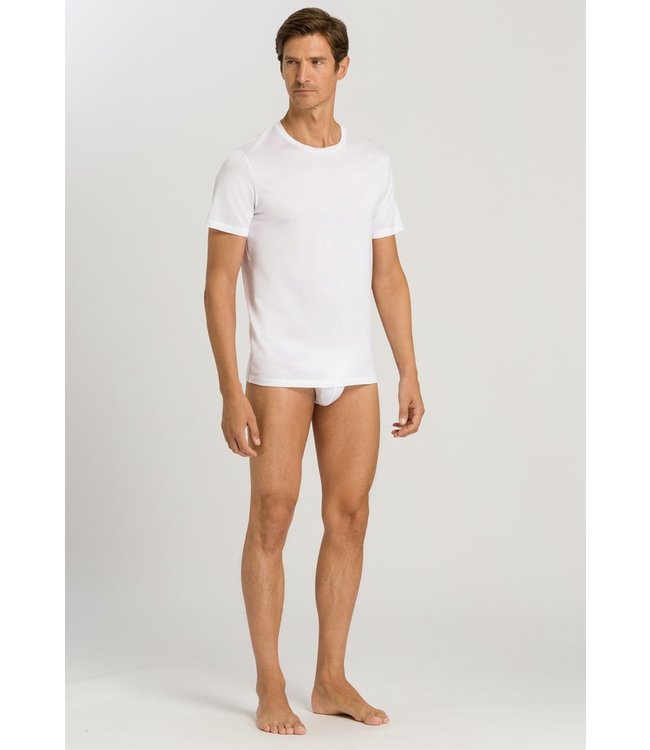 Hanro Cotton Sporty T-Shirt White (073511)