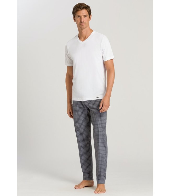 Hanro Living Shirt V-Neck White (075051)