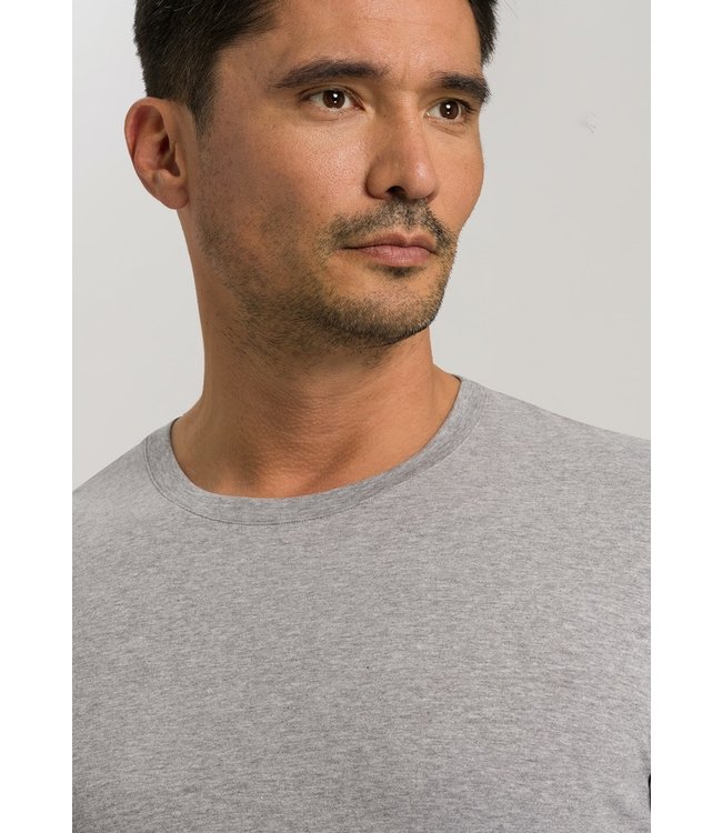 Living Shirts Long Sleeve Grey Melange (075053)