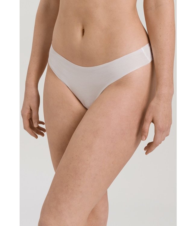 Invisible Cotton Thong White (071225)
