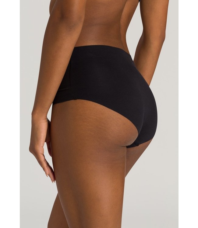 Invisible Cotton Maxi Brief Black (071228)