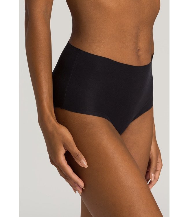 Invisible Cotton Maxi Brief Black