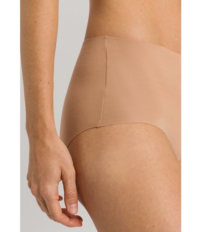 Invisible Cotton Maxi Brief Beige (071228)
