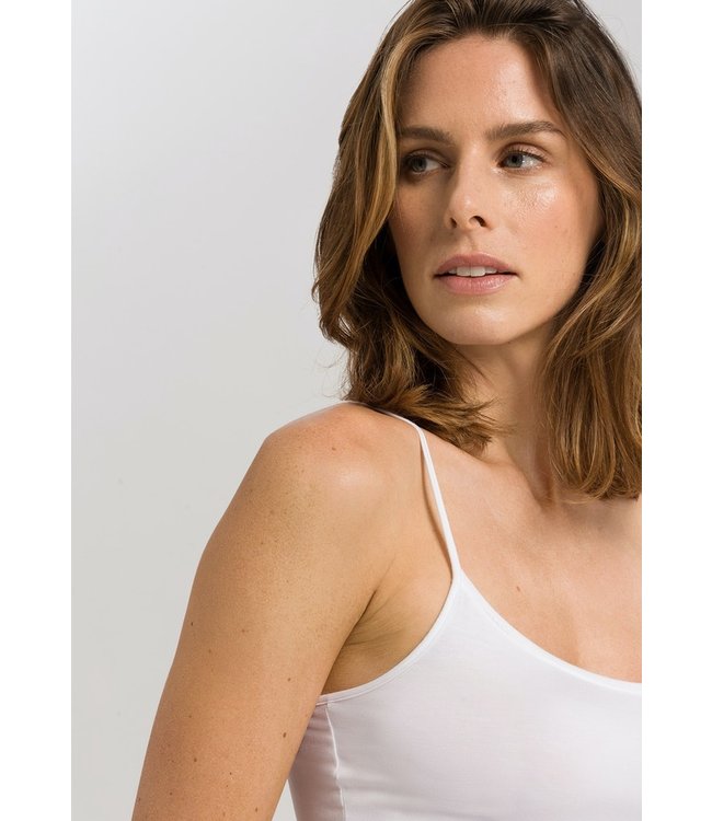 Soft Touch Spaghetti Top White (071256)