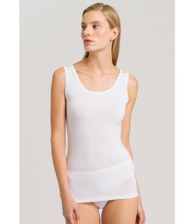 Soft Touch Tank Top White