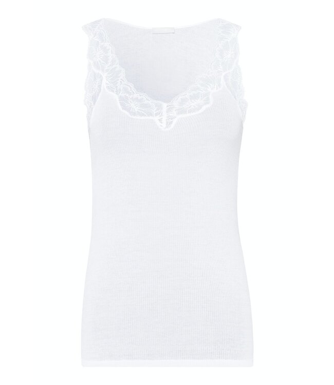 Lace Delight Top White (071375)
