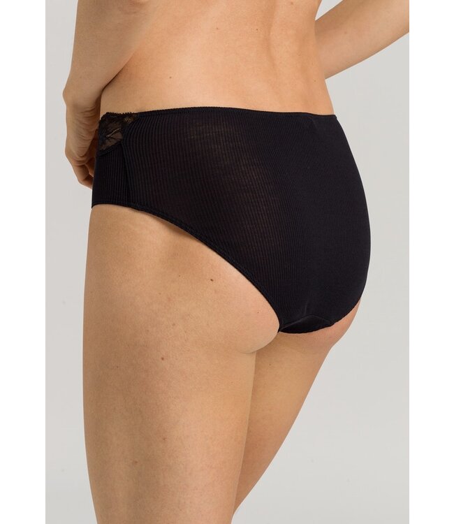 Lace Delight Midi Brief Black (071378)