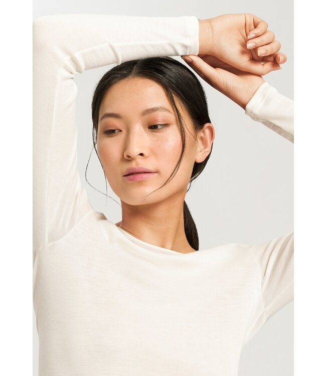 Woolen Silk Long Sleeve Cygne (071409)