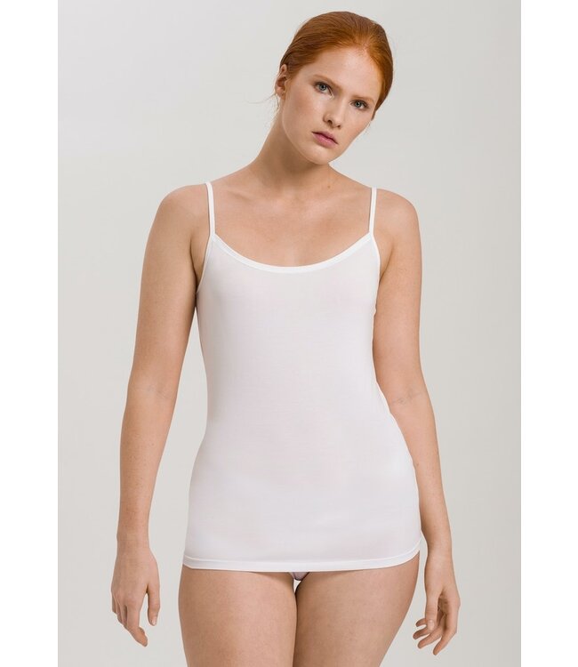 Cotton Sensation Spaghetti Top White (071412)
