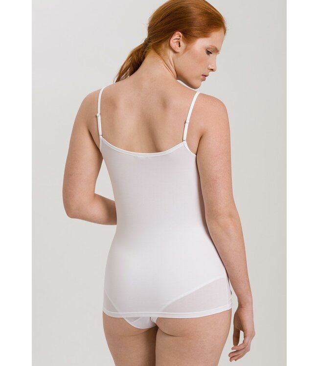 Cotton Sensation Spaghetti Top White (071412)