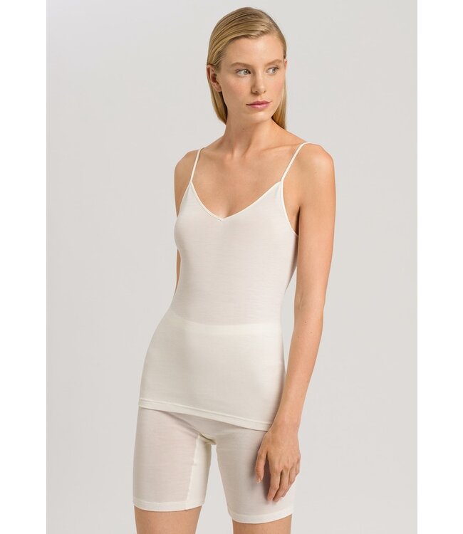 Woolen Silk Spaghetti Top Cygne (071415)