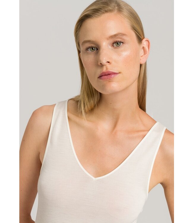 Woolen Silk Tank Top Cygne (071416)