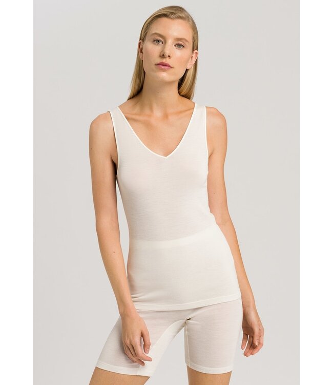 Woolen Silk Tank Top Cygne (071416)