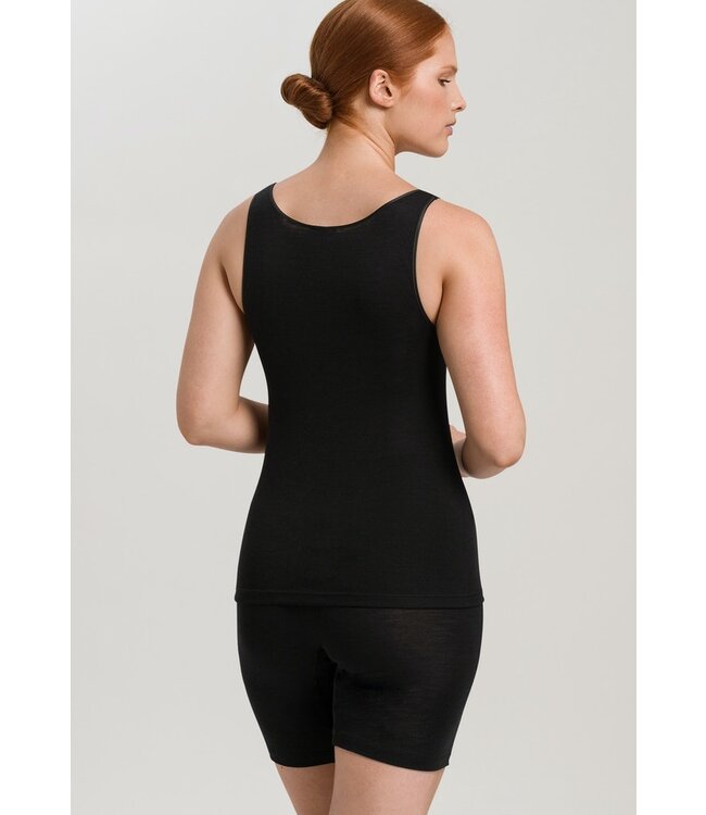 Woolen Silk Tank Top Black (071416)