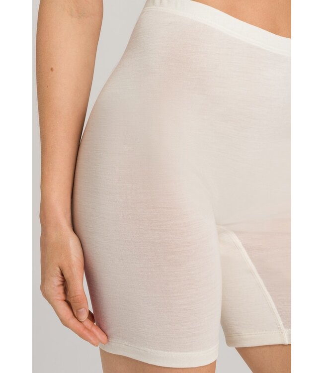 Woolen Silk Shortleg Pants Cygne (071421)