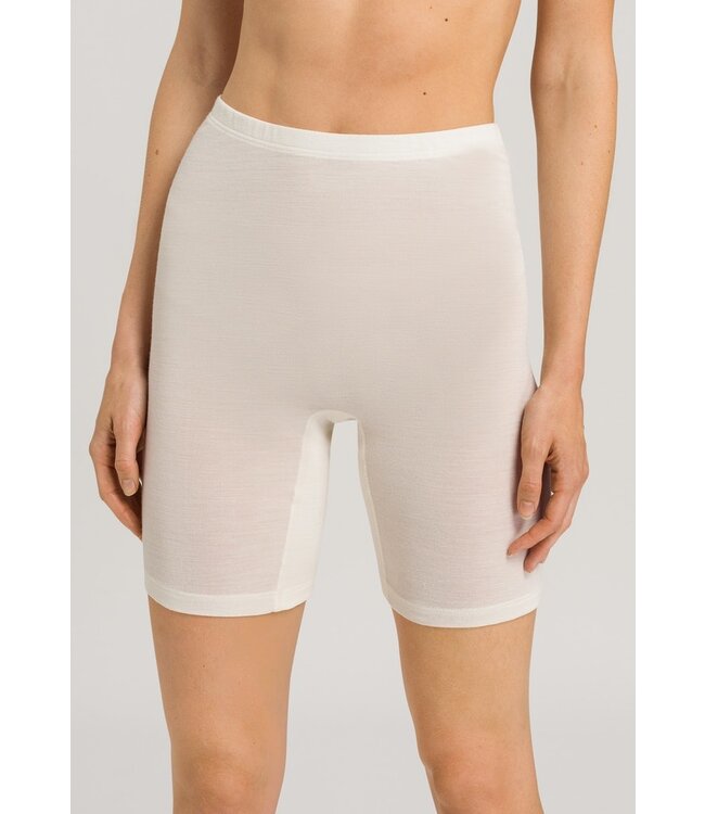 Woolen Silk Shortleg Pants Cygne (071421)