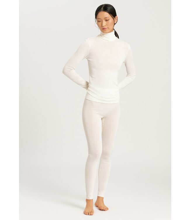 Woolen Silk Leggings Cygne (071422)
