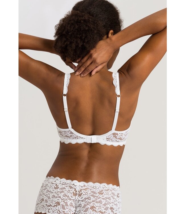Moments Lace Soft Bra White (071465)